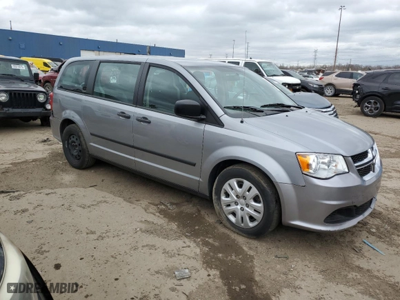2015 Dodge Grand Caravan American Value Pkg with VIN 2C4RDGBGXFR532188, listed as a Copart auction lot 53442725 with 162,826 mi miles and Clean Title. Bid and sale history available at carsss.com. Image 4.