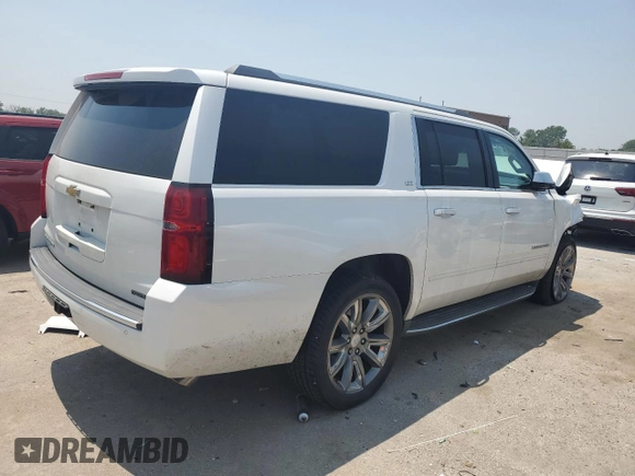 2016 Chevrolet Suburban LTZ with VIN 1GNSKJKC2GR368676, listed as a Copart auction lot 60224225 with 131,362 mi miles and Salvage title. Bid and sale history available at DreamBid. Image 3.