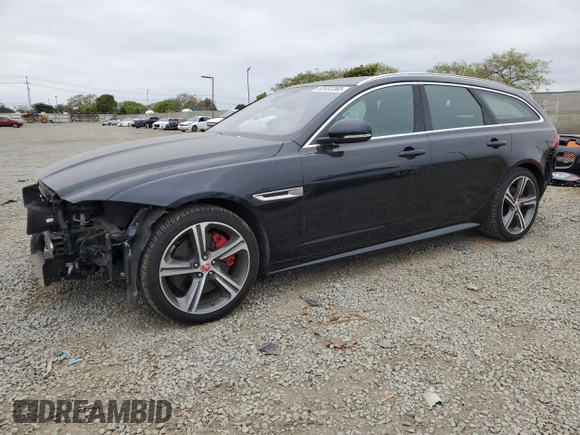 2018 Jaguar XF with VIN SAJBP2FV8JCY65089, listed as a Copart auction lot 53532265 with 39,312 mi miles and Salvage Title. Bid and sale history available at DreamBid. Image 1.