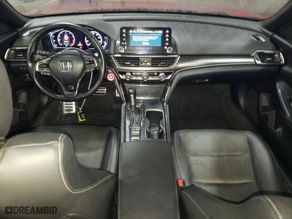 2019 Honda Accord Sedan Sport 1.5T with VIN 1HGCV1F30KA003467, listed as a Copart auction lot 87731875 with 80,519 mi miles and Salvage Title. Bid and sale history available at carsss.com. Image 8.
