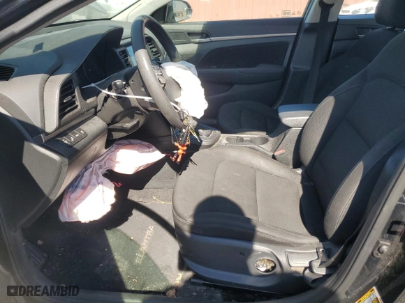 2020 Hyundai Elantra SEL with VIN 5NPD84LF7LH575897, listed as a Copart auction lot 46955585 with 123,032 mi miles and Salvage Title. Bid and sale history available at carsss.com. Image 7.