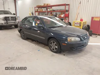 2005 Hyundai Elantra GLS z VIN KMHDN56D35U163375, wystawiony jako IAAI lot #41393390 z przebiegiem Nie podano mil oraz . Historia ofert i sprzedaży dostępna na DreamBid. Obrazek 1.