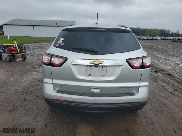 2015 Chevrolet Traverse LT with VIN 1GNKRGKD4FJ349194, listed as a Copart auction lot 52728645 with 91,956 mi miles and Salvage Title. Bid and sale history available at carsss.com. Image 6.