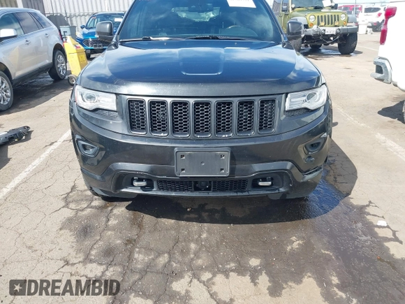 2014 Jeep Grand Cherokee Overland with VIN 1C4RJFCT8EC106005, listed as a IAAI auction lot 41989721 with 148,469 mi miles and . Bid and sale history available at DreamBid. Image 19.
