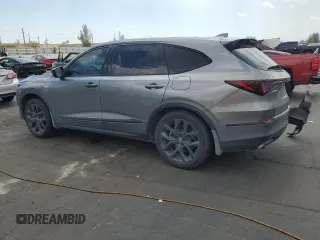 2023 Acura MDX w/A-Spec Package z VIN 5J8YE1H02PL040024, wystawiony jako Copart lot #55363645 z przebiegiem 70 329 mil mil oraz Szkoda całkowita • Salvage title. Historia ofert i sprzedaży dostępna na DreamBid. Obrazek 2.