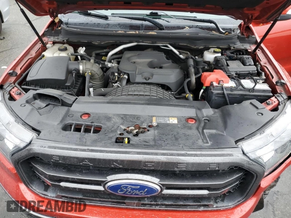 2019 Ford Ranger XL with VIN 1FTER4FH3KLB17556, listed as a Copart auction lot 51968115 with 76,539 mi miles and Salvage Title. Bid and sale history available at DreamBid. Image 11.