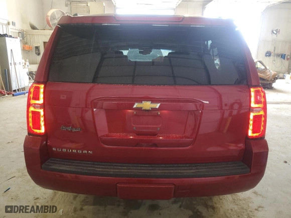 2015 Chevrolet Suburban LT with VIN 1GNSKJKC7FR660497, listed as a Copart auction lot 50402855 with 166,822 mi miles and Salvage Title. Bid and sale history available at carsss.com. Image 6.