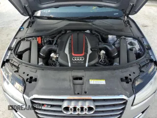 2015 Audi S8 with VIN WAUK2AFD6FN011936, listed as a Copart auction lot 74001664 with 0 mi miles and Salvage Title. Bid and sale history available at carsss.com. Image 11.