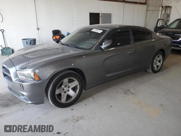 2012 Dodge Charger Police z VIN 2C3CDXAG9CH276820, wystawiony jako Copart lot #51369675 z przebiegiem 235 928 mil mil oraz Szkoda całkowita • Salvage title. Historia ofert i sprzedaży dostępna na DreamBid. Obrazek 1.