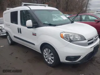 2016 Ram ProMaster City Cargo Van Tradesman SLT with VIN ZFBERFBT4G6C60565, listed as a IAAI auction lot 41676285 with 160,842 mi miles. Bid and sale history available at carsss.com. Image 1.