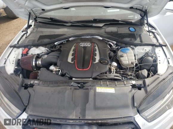 2016 Audi S7 with VIN WAUW2AFC5GN007029, listed as a Copart auction lot 77480764 with 105,830 mi miles and Salvage Title. Bid and sale history available at carsss.com. Image 12.