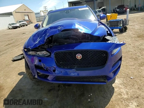 2018 Jaguar F-Pace 25t Premium with VIN SADCJ2FX4JA249783, listed as a Copart auction lot 53922445 with 72,245 mi miles and Salvage Title. Bid and sale history available at DreamBid. Image 14.