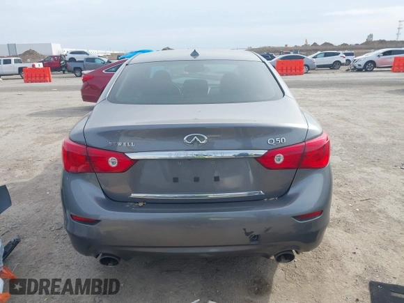 2015 Infiniti Q50 with VIN JN1BV7AP6FM345326, listed as a IAAI auction lot 41739805 with 169,914 mi miles and . Bid and sale history available at DreamBid. Image 16.