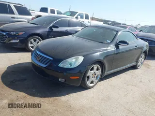 2004 Lexus SC 430 with VIN JTHFN48Y540053505, listed as a IAAI auction lot 41981873 with 144,553 mi miles and . Bid and sale history available at DreamBid. Image 2.