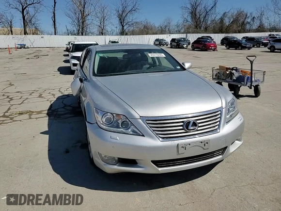 2012 Lexus LS 460 with VIN JTHBL5EF5C5110221, listed as a Copart auction lot 49319295 with 107,441 mi miles and Salvage title. Bid and sale history available at DreamBid. Image 10.