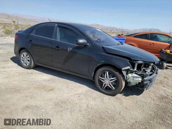 2011 Kia Forte EX with VIN KNAFU4A24B5405254, listed as a Copart auction lot 64351334 with 222,789 mi miles and Salvage Title. Bid and sale history available at carsss.com. Image 4.