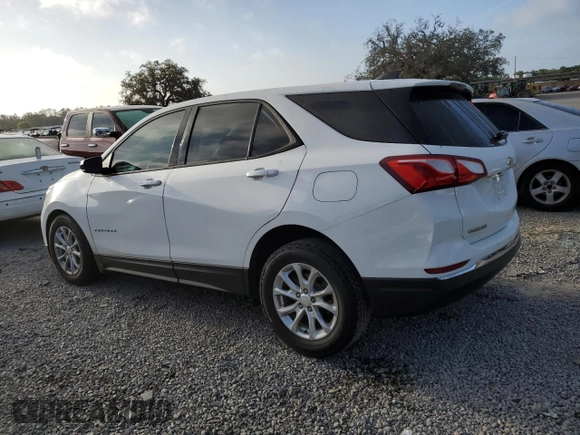2018 Chevrolet Equinox LS with VIN 2GNAXHEV7J6281927, listed as a Copart auction lot 51520005 with 107,578 mi miles and Salvage Title. Bid and sale history available at DreamBid. Image 2.