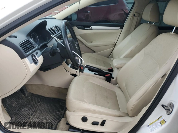 2013 Volkswagen Passat SE with VIN 1VWBN7A39DC029977, listed as a Copart auction lot 46787035 with 106,801 mi miles and Salvage title. Bid and sale history available at DreamBid. Image 7.