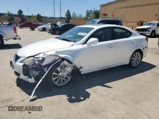 2008 Lexus IS 250 z VIN JTHCK262282020647, wystawiony jako Copart lot #53232705 z przebiegiem 156 481 mil mil oraz Szkoda całkowita • Salvage title. Historia ofert i sprzedaży dostępna na DreamBid. Obrazek 1.