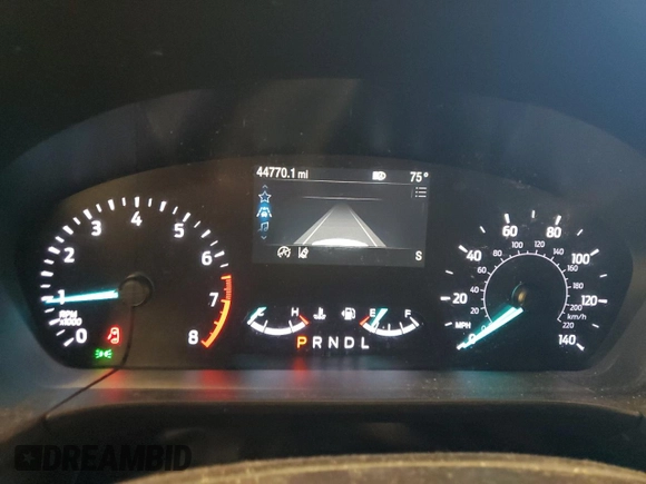 2021 Ford Escape S with VIN 1FMCU9F6XMUA14323, listed as a Copart auction lot 62992045 with 44,770 mi miles and Salvage title. Bid and sale history available at DreamBid. Image 9.