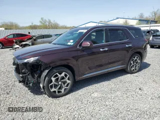 2022 Hyundai Palisade Calligraphy z VIN KM8R74HE0NU376803, wystawiony jako Copart lot #54317595 z przebiegiem 10 715 mil mil oraz Szkody całkowita. Historia ofert i sprzedaży dostępna na DreamBid. Obrazek 1.