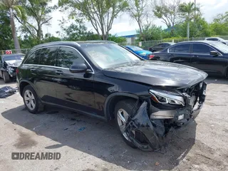 2018 Mercedes-Benz GLC 300 with VIN WDC0G4JB9JV084496, listed as a IAAI auction lot 42617751 with 164,210 mi miles and . Bid and sale history available at DreamBid. Image 1.
