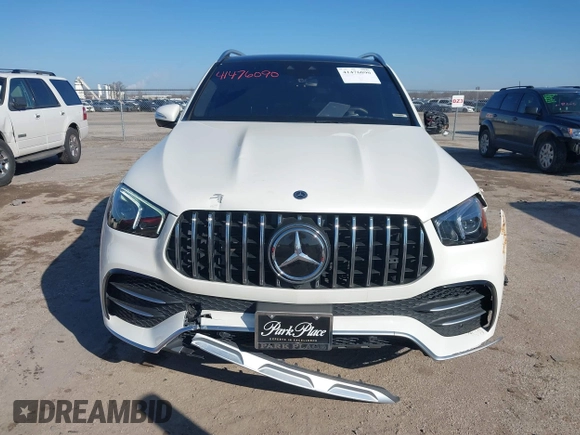 2021 Mercedes-Benz GLE 53 AMG with VIN 4JGFB6BB8MA440937, listed as a IAAI auction lot 41476090 with 39,693 mi miles and . Bid and sale history available at DreamBid. Image 12.