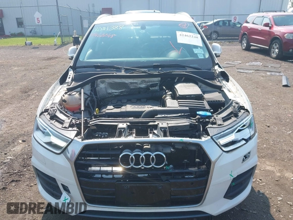 2017 Audi Q3 Premium z VIN WA1ECCFS7HR009402, wystawiony jako IAAI lot #42462248 z przebiegiem 46 536 mil mil oraz . Historia ofert i sprzedaży dostępna na DreamBid. Obrazek 12.