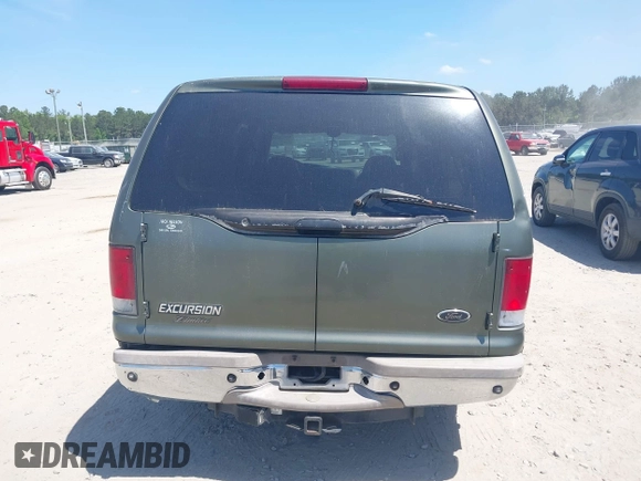 2001 Ford Excursion Limited z VIN 1FMNU42S71EA08659, wystawiony jako IAAI lot #42073155 z przebiegiem 393 805 mil mil oraz . Historia ofert i sprzedaży dostępna na DreamBid. Obrazek 16.