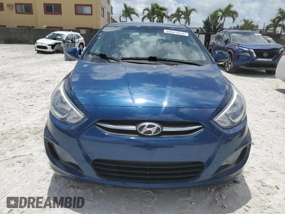 2015 Hyundai Accent GLS with VIN KMHCT4AE1FU842834, listed as a Copart auction lot 55531675 with 0 mi miles and Clean Title. Bid and sale history available at carsss.com. Image 5.