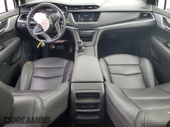 2023 Cadillac XT5 FWD Premium Luxury with VIN 1GYKNCRS0PZ138704, listed as a Copart auction lot 86849104 with 44,398 mi miles and Non Repairable. Bid and sale history available at carsss.com. Image 8.