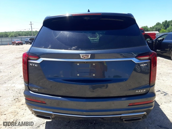 2020 Cadillac XT6 AWD Premium Luxury with VIN 1GYKPDRS3LZ112804, listed as a Copart auction lot 56648573 with 80,481 mi miles. Bid and sale history available at carsss.com. Image 6.