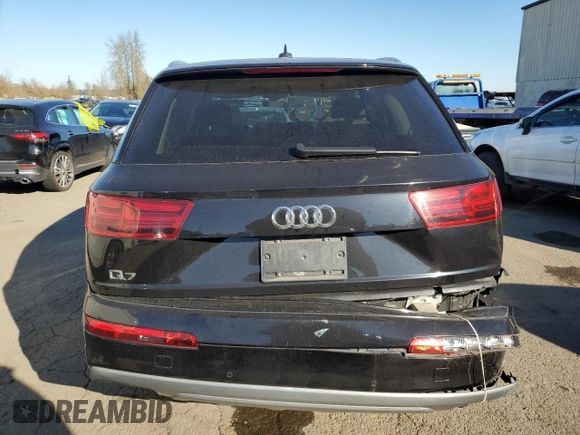 2019 Audi Q7 Premium Plus with VIN WA1LAAF76KD000482, listed as a Copart auction lot 89412715 with 62,442 mi miles and Salvage Title. Bid and sale history available at carsss.com. Image 6.