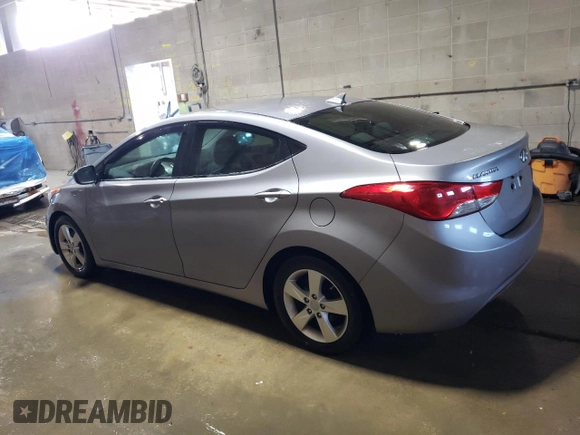 2012 Hyundai Elantra Limited with VIN KMHDH4AE8CU185970, listed as a Copart auction lot 65703595 with 153,374 mi miles and Clean title. Bid and sale history available at DreamBid. Image 2.