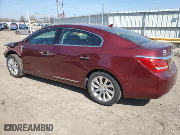 2014 Buick LaCrosse with VIN 1G4GA5G37EF250246, listed as a Copart auction lot 48955915 with 124,107 mi miles and Salvage Title. Bid and sale history available at carsss.com. Image 2.