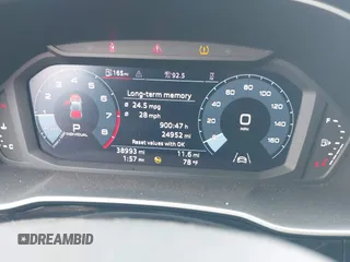 2023 Audi Q3 S line Premium with VIN WA1DECF3XP1068746, listed as a IAAI auction lot 41807775 with 38,993 mi miles and . Bid and sale history available at DreamBid. Image 7.