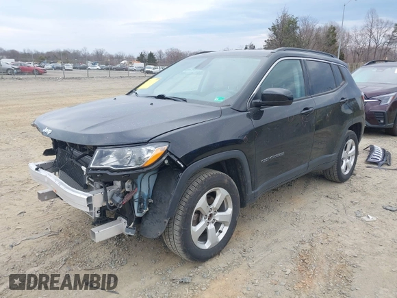2019 Jeep Compass Latitude z VIN 3C4NJDBB8KT766816, wystawiony jako IAAI lot #41678251 z przebiegiem 143 512 mil mil oraz . Historia ofert i sprzedaży dostępna na DreamBid. Obrazek 18.
