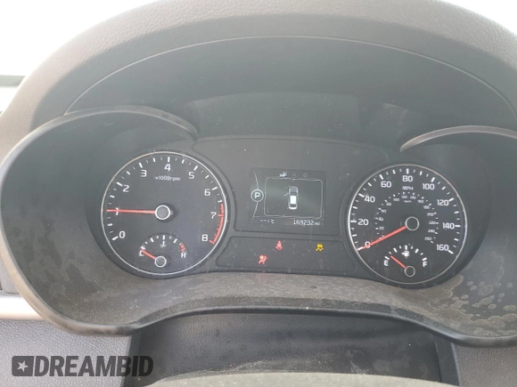 2017 Kia Optima LX with VIN 5XXGT4L35HG122821, listed as a Copart auction lot 59802025 with 163,232 mi miles and Salvage title. Bid and sale history available at DreamBid. Image 9.