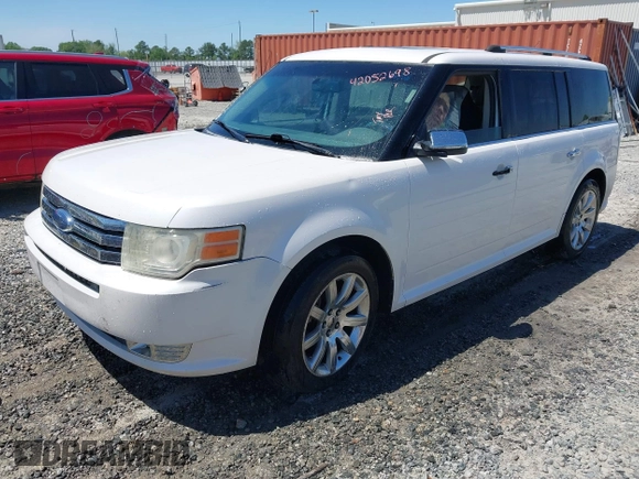 2009 Ford Flex Limited with VIN 2FMDK53C79BA37097, listed as a IAAI auction lot 42052698 with 328,843 mi miles. Bid and sale history available at carsss.com. Image 2.