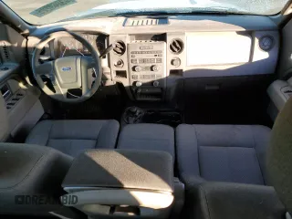 2009 Ford F-150 STX with VIN 1FTRX14W89KC77987, listed as a Copart auction lot 43269225 with 254,567 mi miles and Salvage title. Bid and sale history available at DreamBid. Image 8.