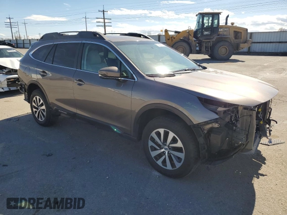 2021 Subaru Outback Premium with VIN 4S4BTACC3M3202911, listed as a Copart auction lot 50340455 with 44,645 mi miles and Salvage Title. Bid and sale history available at DreamBid. Image 4.