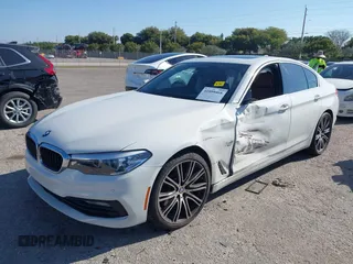 2018 BMW 5 Series 530i with VIN WBAJA5C57JWA35784, listed as a IAAI auction lot 41889468 with 68,471 mi miles and . Bid and sale history available at DreamBid. Image 2.