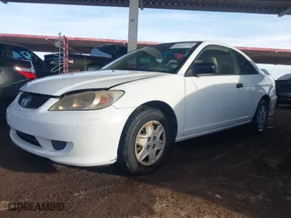 2004 Honda Civic VP with VIN 1HGEM22124L068172, listed as a IAAI auction lot 41616398 with 114,645 mi miles. Bid and sale history available at carsss.com. Image 2.