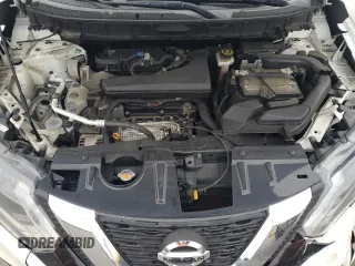 2017 Nissan Rogue SV with VIN KNMAT2MV1HP521146, listed as a Copart auction lot 57666445 with 123,010 mi miles and Salvage title. Bid and sale history available at DreamBid. Image 12.