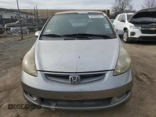 2007 Honda Fit Sport with VIN JHMGD38687S030437, listed as a Copart auction lot 46209395 with 110,155 mi miles and Salvage Title. Bid and sale history available at carsss.com. Image 5.