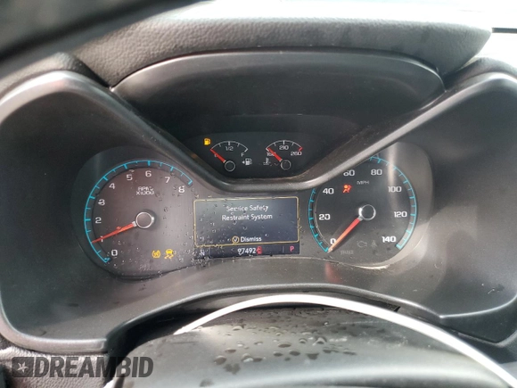 2019 Chevrolet Colorado 4WD ZR2 z VIN 1GCGTEEN6K1353122, wystawiony jako Copart lot #58876485 z przebiegiem 97 492 mil mil oraz Nie do naprawy • Non repairable. Historia ofert i sprzedaży dostępna na DreamBid. Obrazek 9.