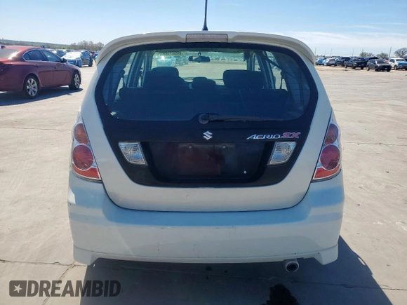 2005 Suzuki Aerio SX with VIN JS2RC61H855300682, listed as a Copart auction lot 49567765 with 151,264 mi miles and Clean Title. Bid and sale history available at DreamBid. Image 6.
