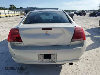 2006 Mitsubishi Galant ES z VIN 4A3AB36F26E060298, wystawiony jako Copart lot #75908214 z przebiegiem 199 665 mil mil oraz Szkoda całkowita • Salvage title. Historia ofert i sprzedaży dostępna na DreamBid. Obrazek 6.