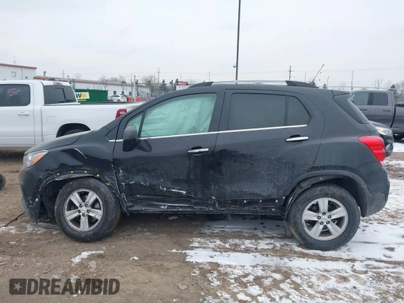 2019 Chevrolet Trax LT with VIN KL7CJPSB6KB873807, listed as a IAAI auction lot 41555685 with 120,844 mi miles. Bid and sale history available at carsss.com. Image 14.