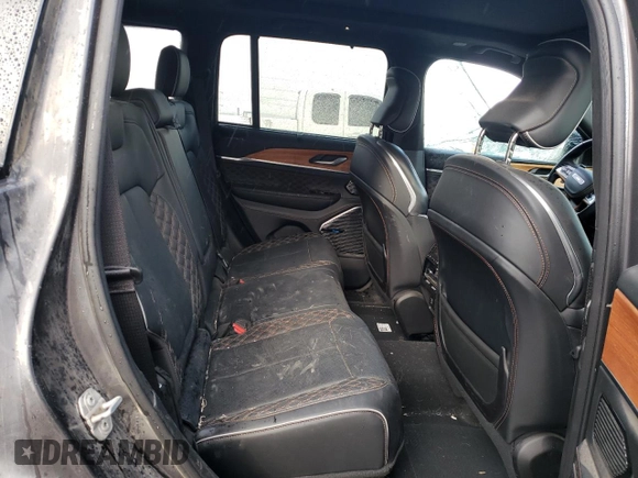 2022 Jeep Grand Cherokee Summit Reserve with VIN 1C4RJHEG8N8637493, listed as a Copart auction lot 43548675 with 37,629 mi miles and Salvage title. Bid and sale history available at DreamBid. Image 12.